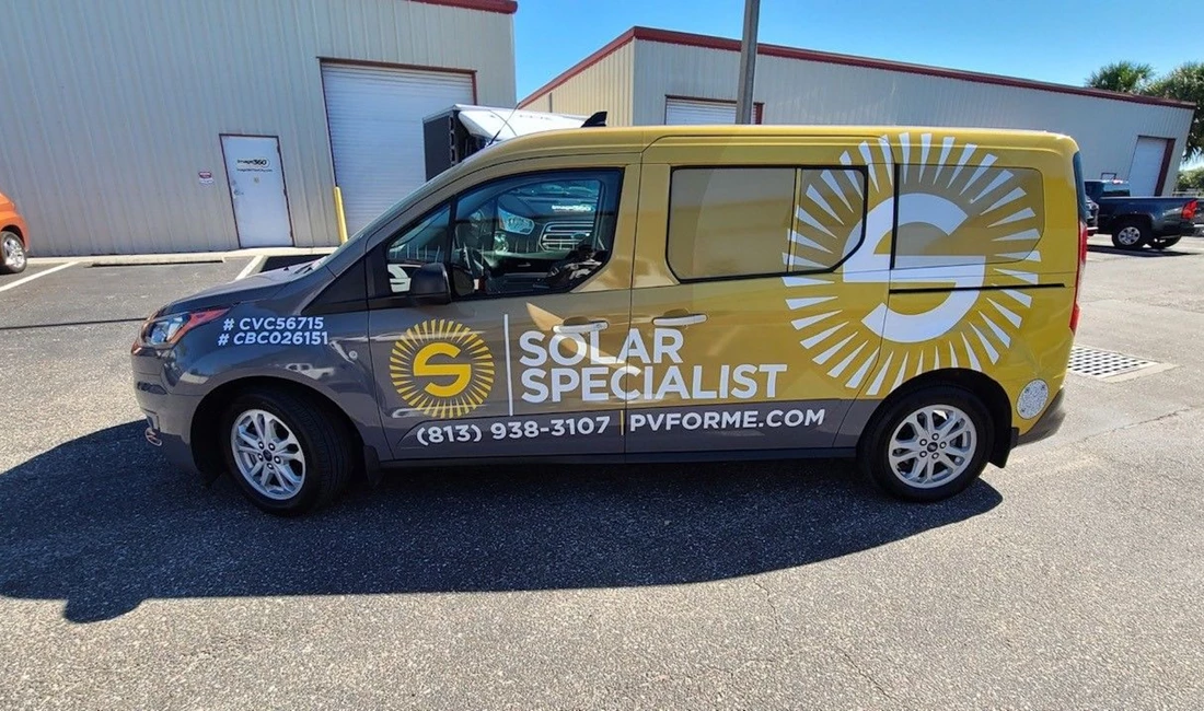 Solar Specialists for Fleet Wraps and Graphics