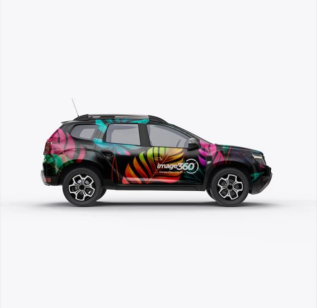 Make your vehicle stand out with custom car wraps from Image360 Ybor City in Tampa, FL. Perfect for promoting your business or creating a unique look!