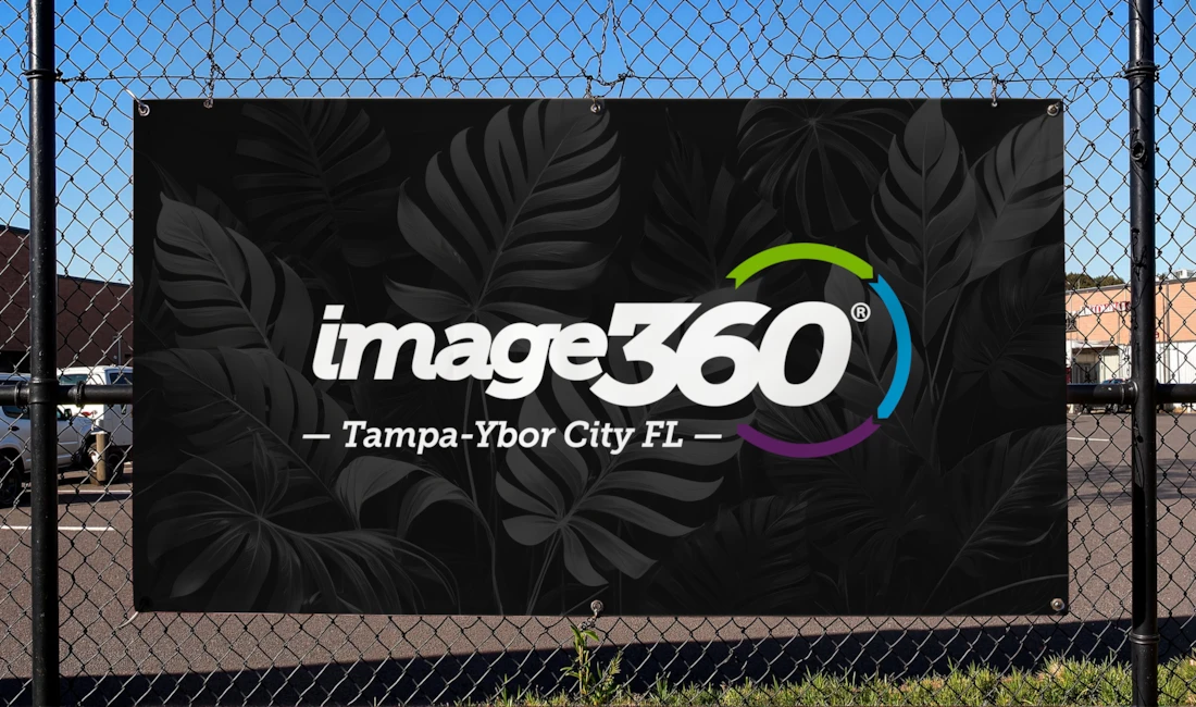 Turn heads with bold vinyl banners from Image360 Ybor City in Tampa, FL. Perfect for promotions, events, or showcasing your message in style!