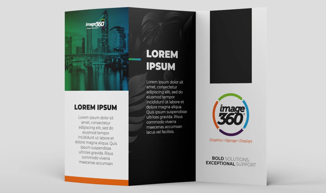 Communicate your story with beautifully crafted brochures from Image360 Ybor City in Tampa, FL. Ideal for sharing your services and leaving a memorable impression!